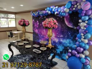 Aluguel Mesa Preta Luis XV