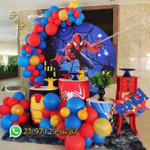 Decoração do Homem Aranha
