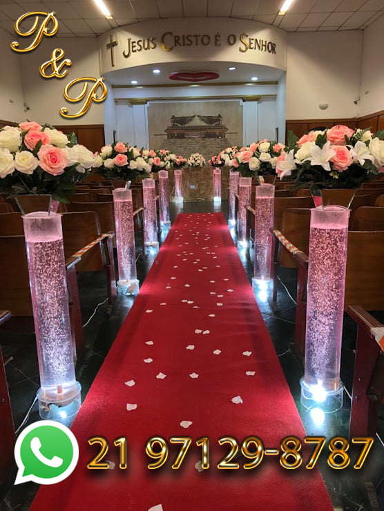 Decoração de Igreja para Casamento