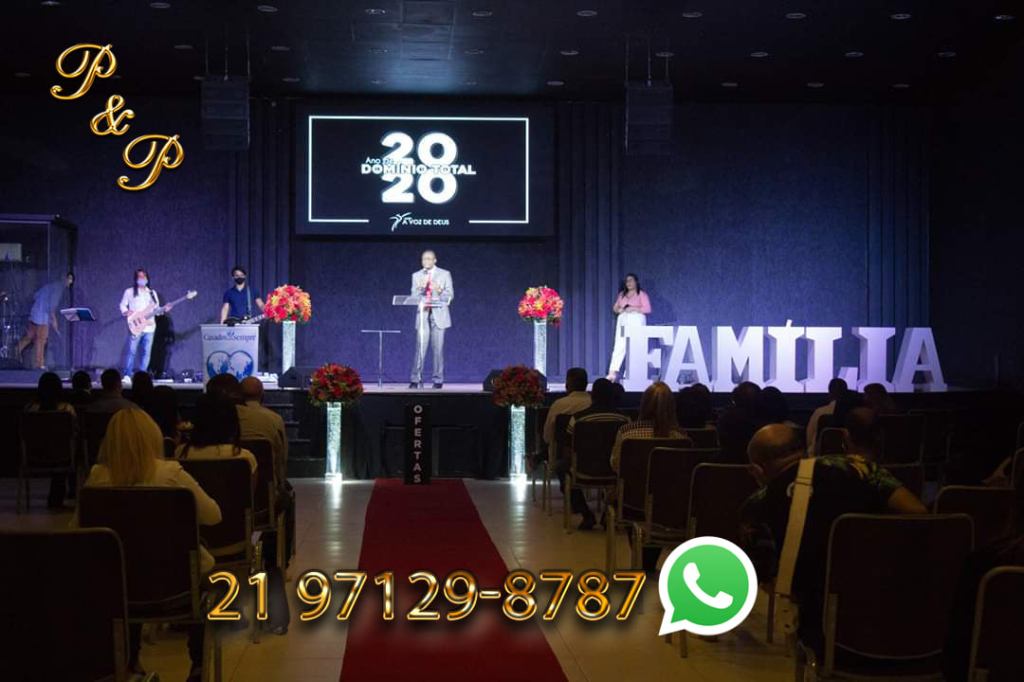 Decoração Igreja Evento