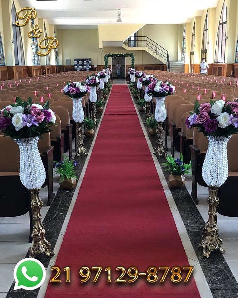 Ornamentação de Igreja para Casamento