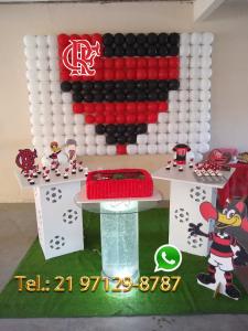Decoração Festa do Flamengo