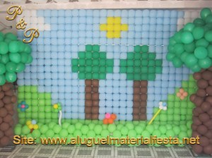 Decoração com Bola Fazendinha