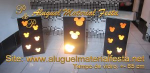 Aluguel Mesa Provençal Iluminada