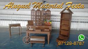 Aluguel Móveis Rustico (marrom)