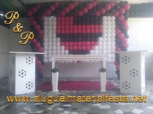 DECORAÇÃO DE BOLAS FLAMENGO