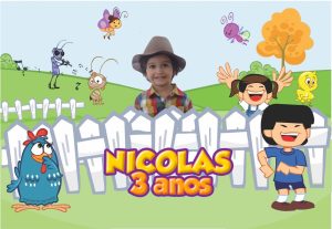 Banner - Galinha Pintadinha