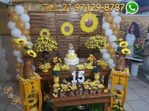 Decoração Festa Girassol