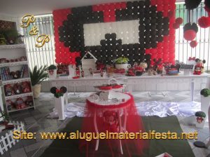 ALUGUEL DECORAÇÃO PROVENÇAL MINNIE