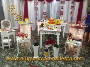 Decoração Provençal Branca de Neve