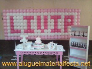 DECORAÇÃO PAINEL DE BOLA