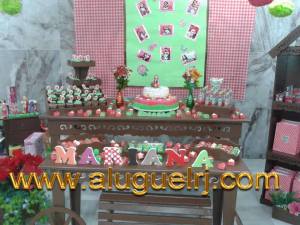 ALUGUEL KIT PROVENÇAL RUSTICO (MARROM)