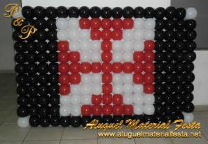 Decoração com Bola Vasco