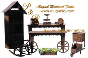 ALUGUEL MESA PROVENÇAL RUSTICO