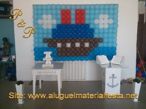 DECORAÇÃO DE BOLA E ALUGUEL PROVENÇAL