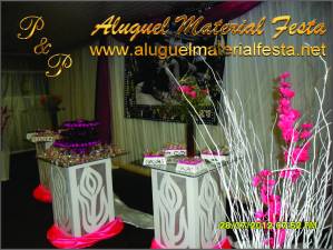Aluguel Material Festa