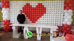 Decoração com Balões - Habibs