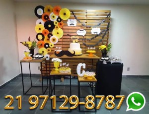 Decoração Festa Bigode