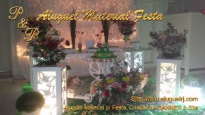 ALUGUEL MATERIAL PROVENÇAL