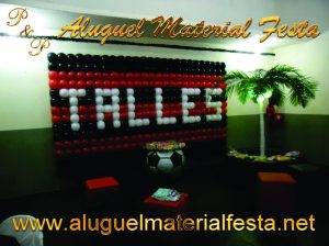 Decoração Bola Flamengo
