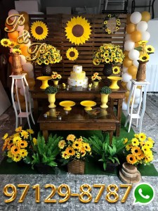Decoração de Festa Girassol