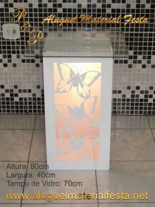 Aluguel Mesa Provençal Iluminada