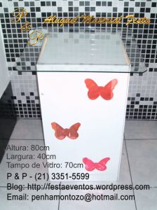 Aluguel Mesa Provençal Iluminada