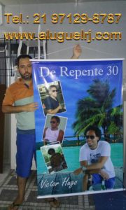 Banner Aniversário Homem