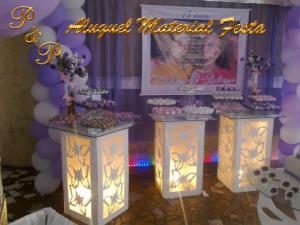 Mesa Iluminada Borboleta