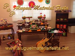 Aluguel Mesa Rustico