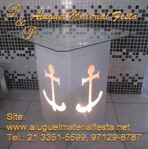 Aluguel Mesa Provençal Iluminada