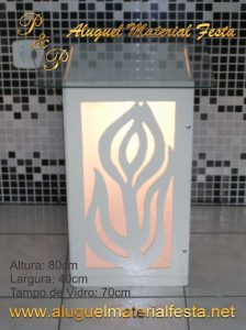 Aluguel Mesa Provençal Iluminada