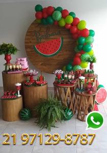 Aluguel Mesa Cilindro Rustico