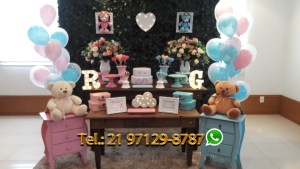 Decoração Chá de Revelação Rio de Janeiro