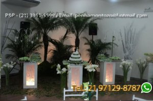 Aluguel de Mesa Iluminada Casamento