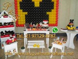 Aluguel Decoração Festa Provençal Mickey
