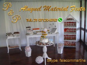 Aluguel Material Festa Flamengo