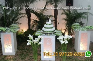 Decoração Festa Casamento Simples