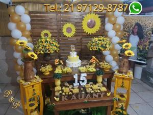Decoração Festa Girassol