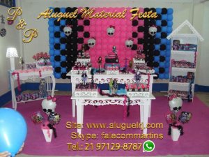 Decoração Festa Provençal Monster High