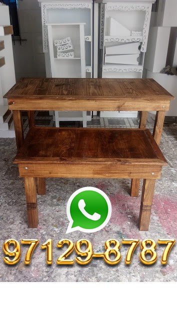 Aluguel Mesa Rustico