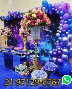 Decoração Festa Tema Galaxia