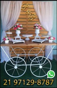 Aluguel Mesa Carroça