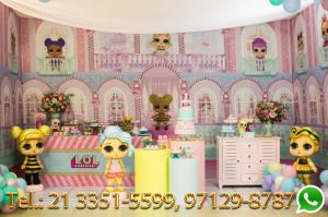 Decoracao de Festa Infantil LOL