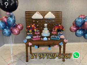 cha revelação simples