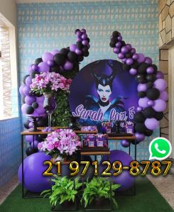 Decoração Malevola Festa