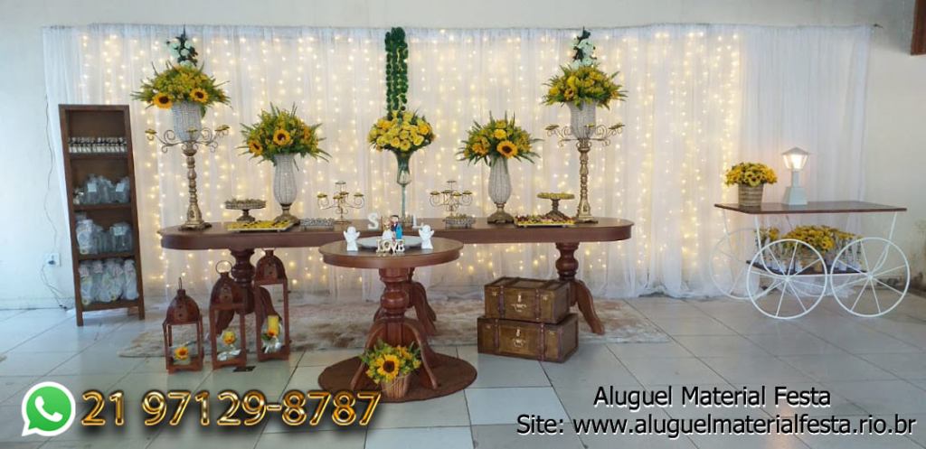 Decoração de Casamento Rustico