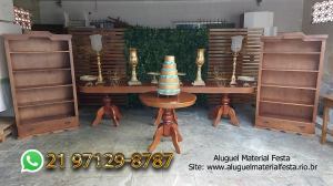 Aluguel Móveis Rústicos RJ