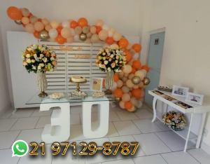 Decoração Bodas de Perolas