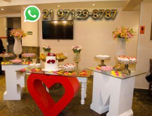 Decoração de Noivado Simples